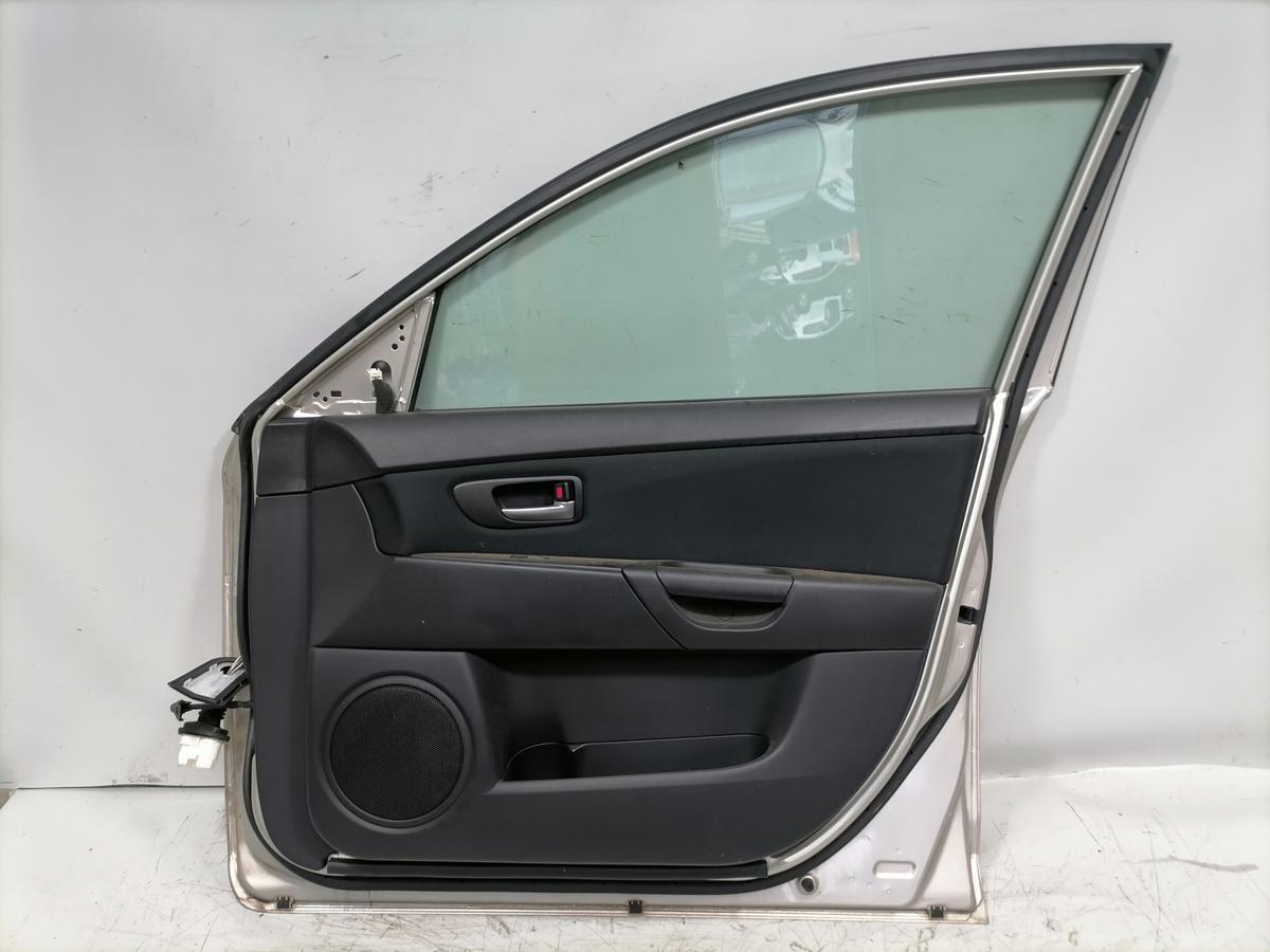 Mazda 3 BK original T&uuml;r vorn rechts 24E Sparkling Silver Flie&szlig;heck Rohbau BJ05